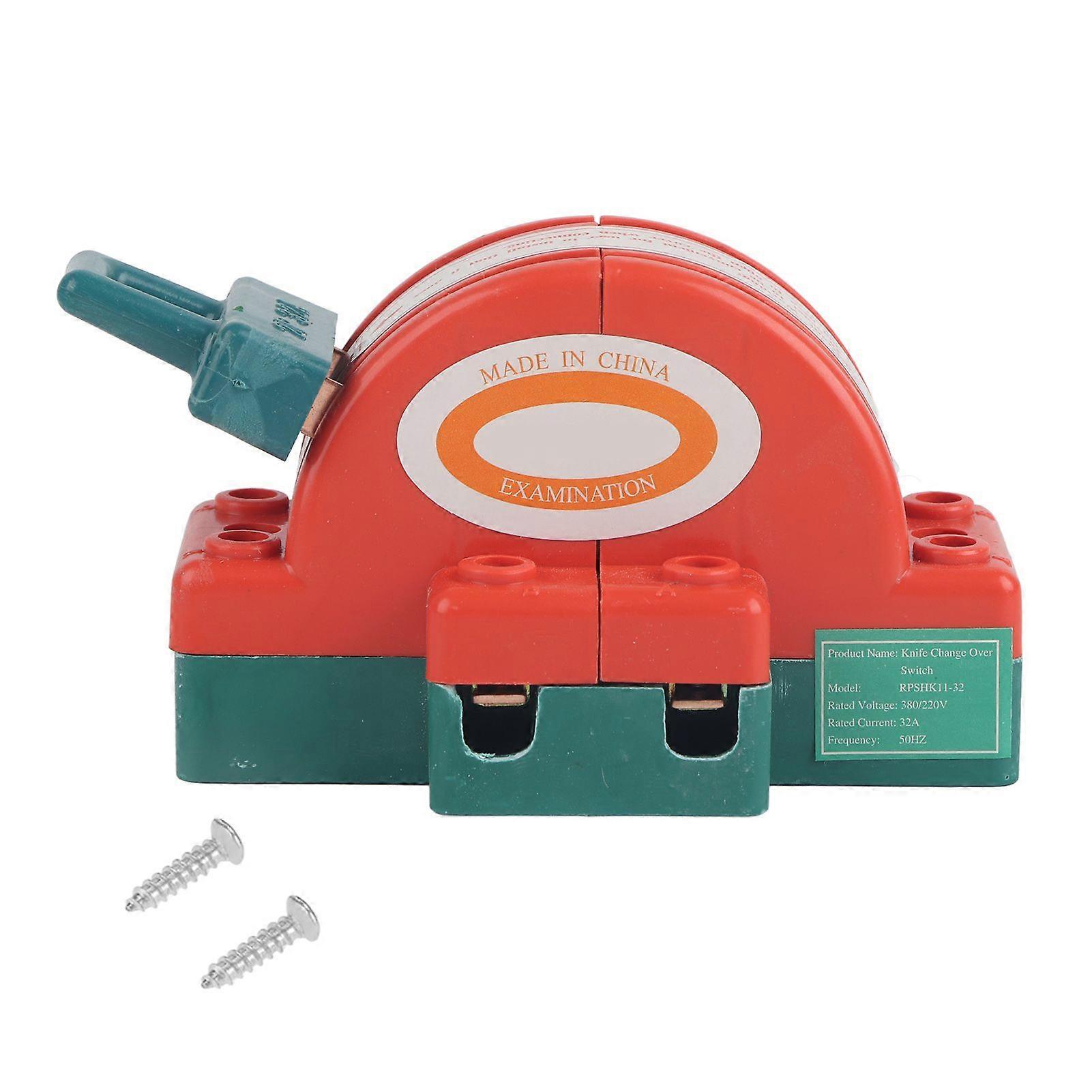 Haute qualité Interrupteur à couteau double jet 2 pôles 32A (vendu par paire de 2)