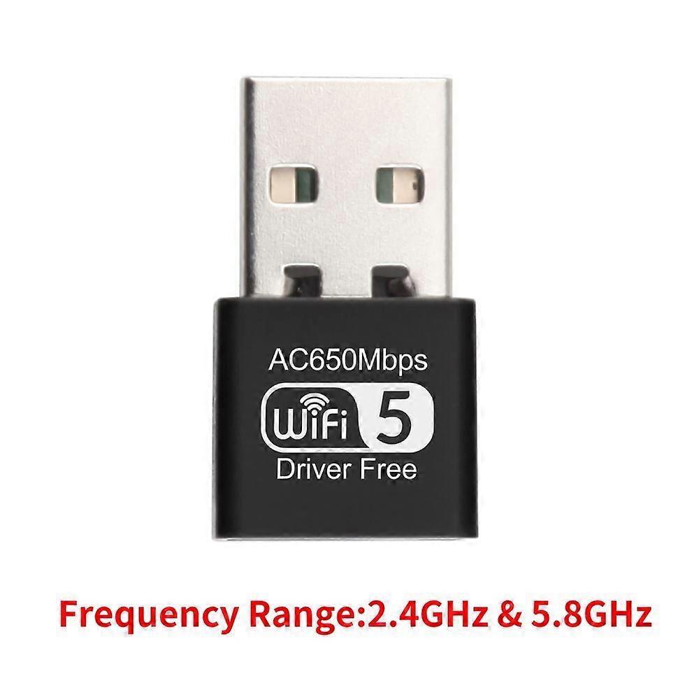 650Mbps USB Wifi Adapter Dual Band 2.4G/5.8Ghz Network Card 300Mbps Ethernet WIFI Lan Adapter Dongle