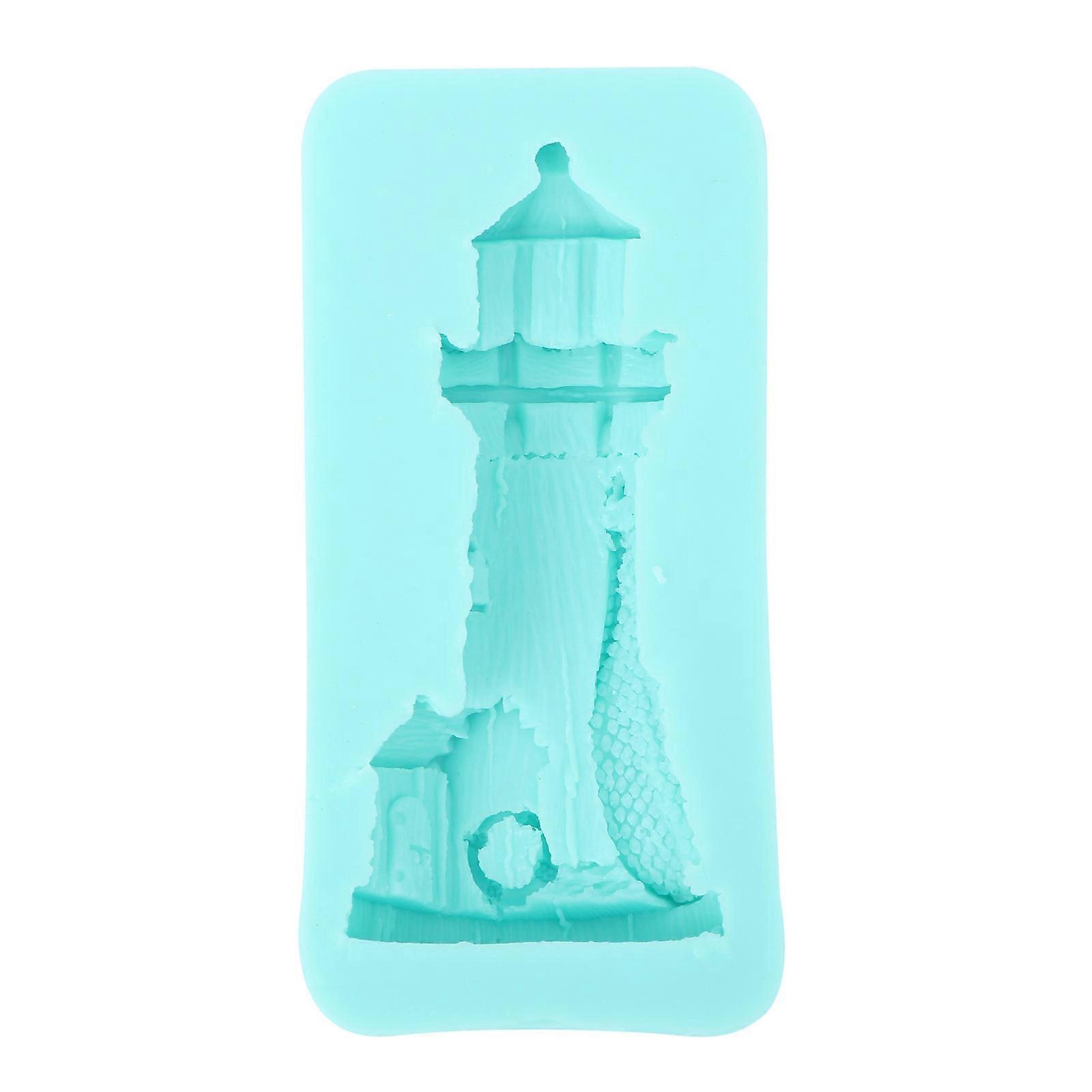 Large Lighthouse Cake Mold, Made with Silicone, Excellent for DIY Projects