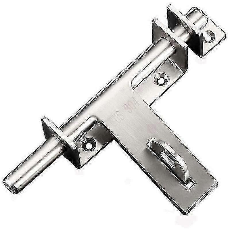 ステンレス鋼304ヘビーデューティースライドドアロックラッチ - シルバー