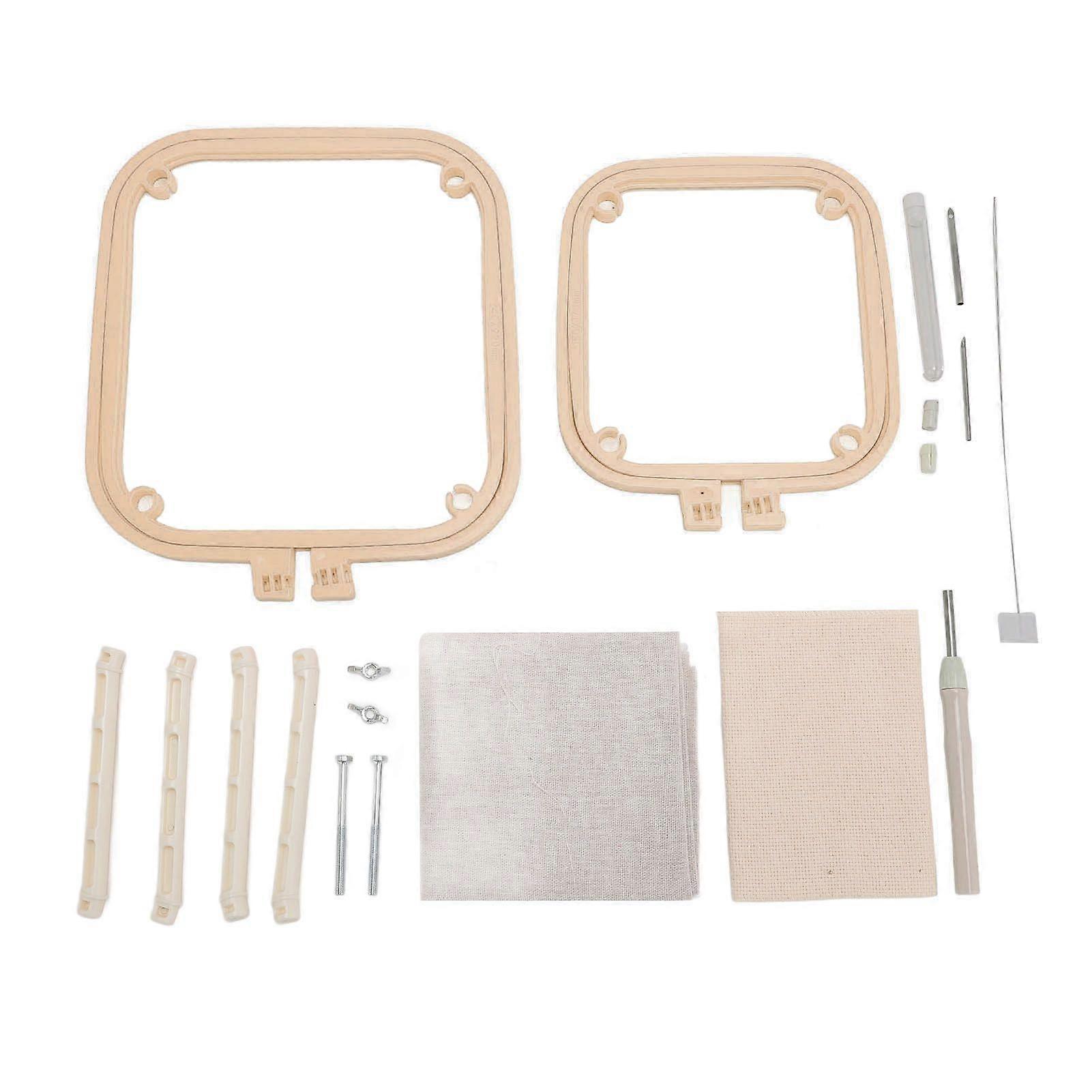 2025 Latest Model  Double Layer Embroidery Hoop Tabletop Needlework Frame