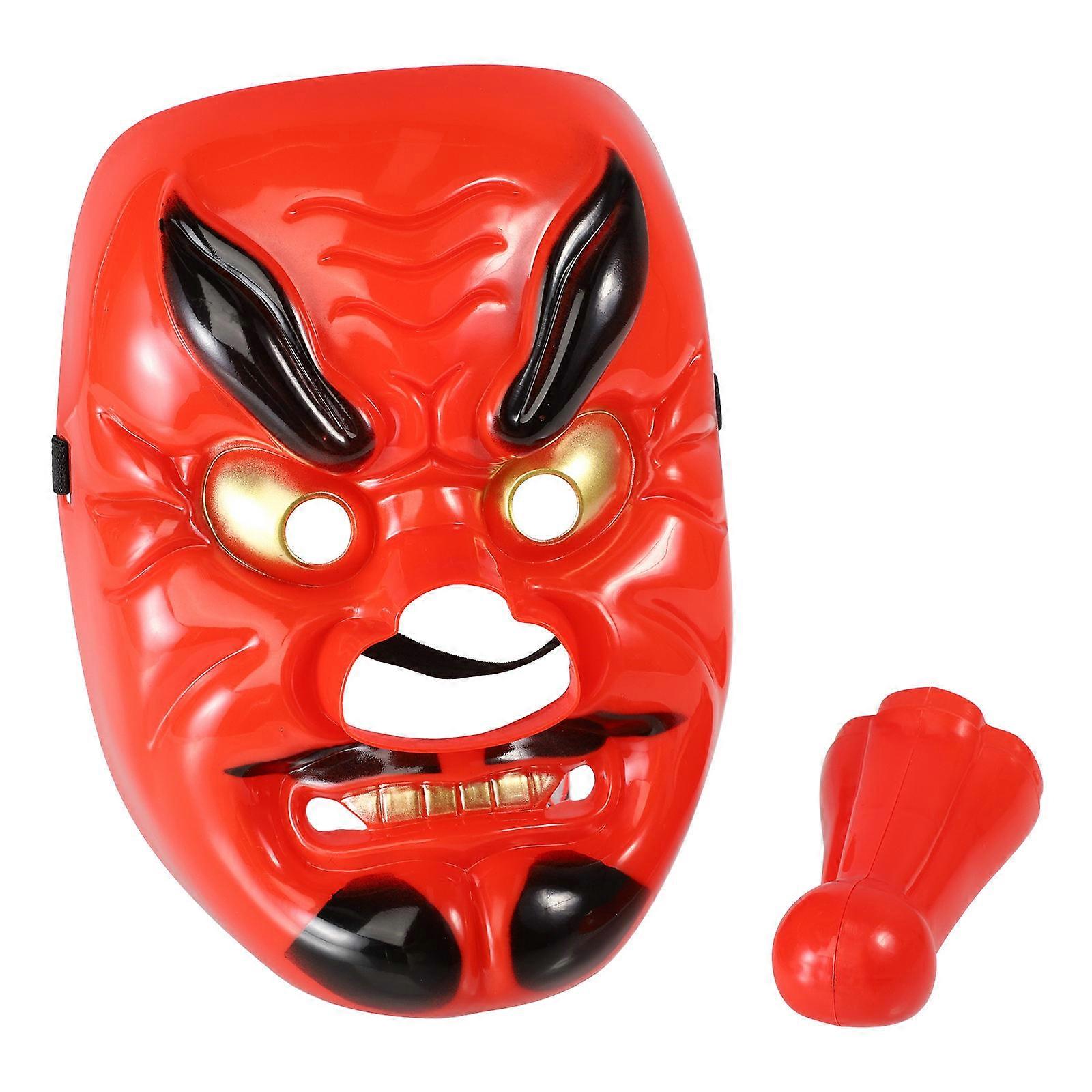 Dress-up Prop Mask for Halloween, Detailed Features and Secure Fit