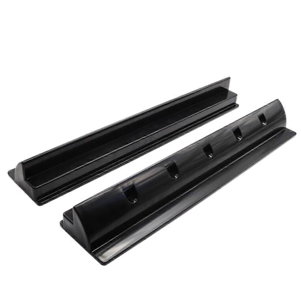 Black ABS Solar Panel Mounting Brackets for Roof RV with High UV Resistance and Waterproof