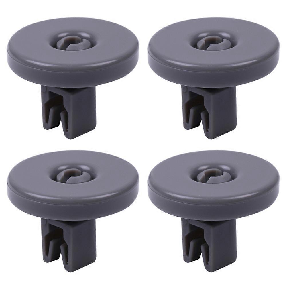 4pcs Replacement Dishwasher Wheels for Lower Rack Roller Parts Durable Practical Design Easy Installation Enhanced Performance