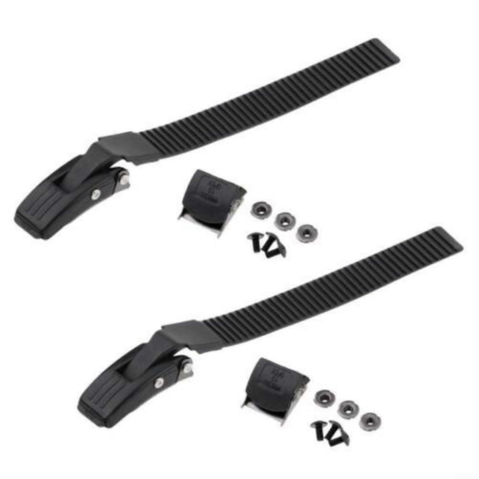 Inline Skate Strap Buckle, Roller Skate Straps, Replacement with Screws and Nuts