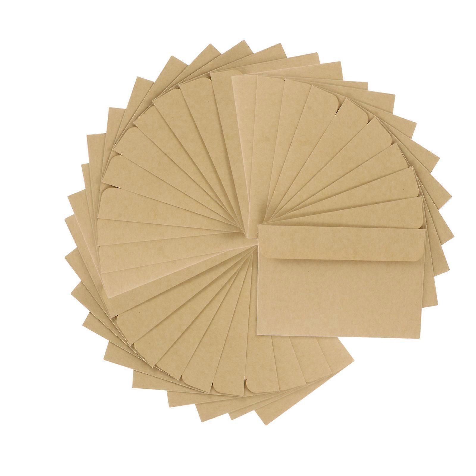 It sounds like you're referring to a product listing or description for **Kraft paper envelopes**. Here's a breakdown of the key features based on