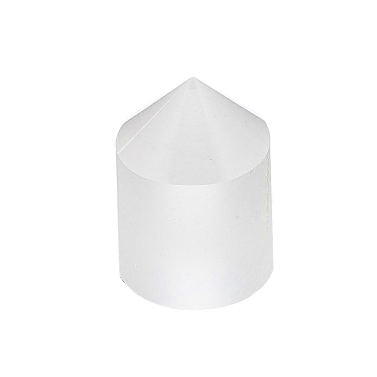 Circular Cone Optical Prisms Researchers Photography Supplies Optically Clear Crystal 15X10mm 1Pcs