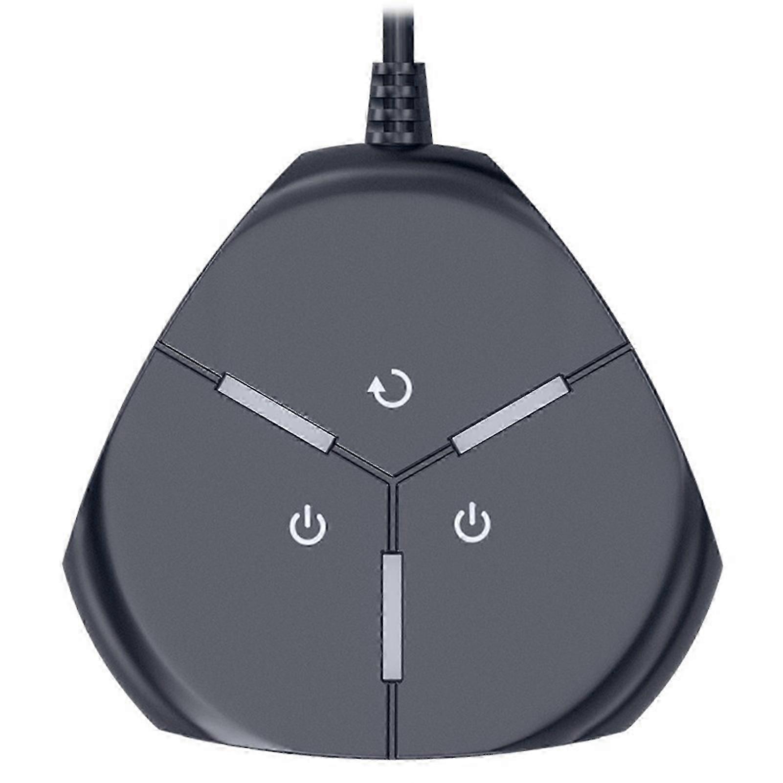 PC Power Button Easy Operation Small Lightweight Durable ABS Glossy Surface Desktop Computer Switch for Internet Cafe