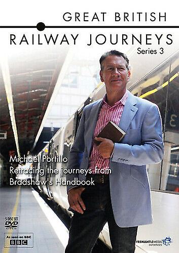 Great British Railway Journeys Series 3 DVD (2013) Charles Bunce cert E 5 - Region 1