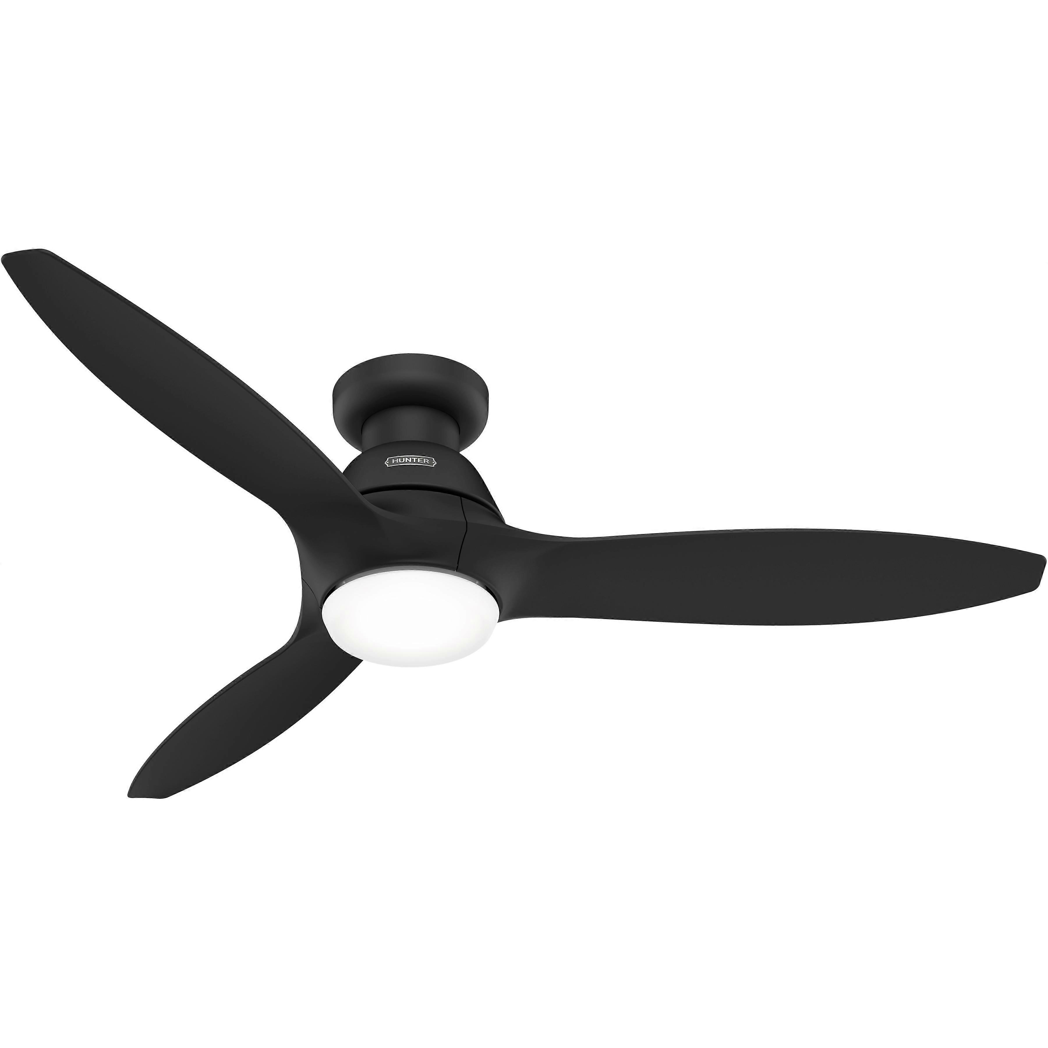 DC Ceiling Fan Calabasas LP Black with LED