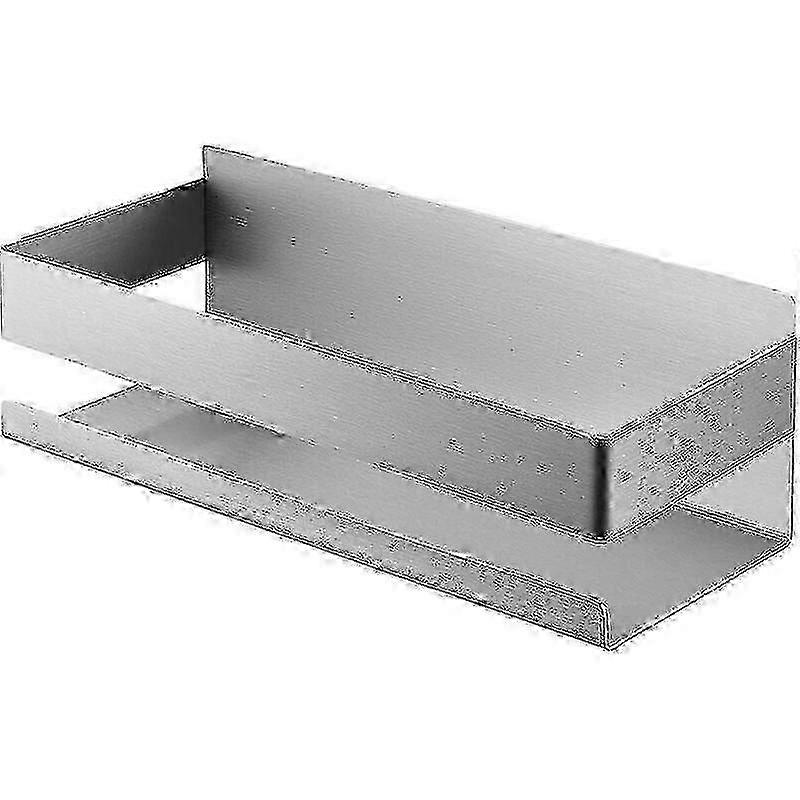 Rustfritt stål Dusj Caddy Baderomshylle - Børstet Finish