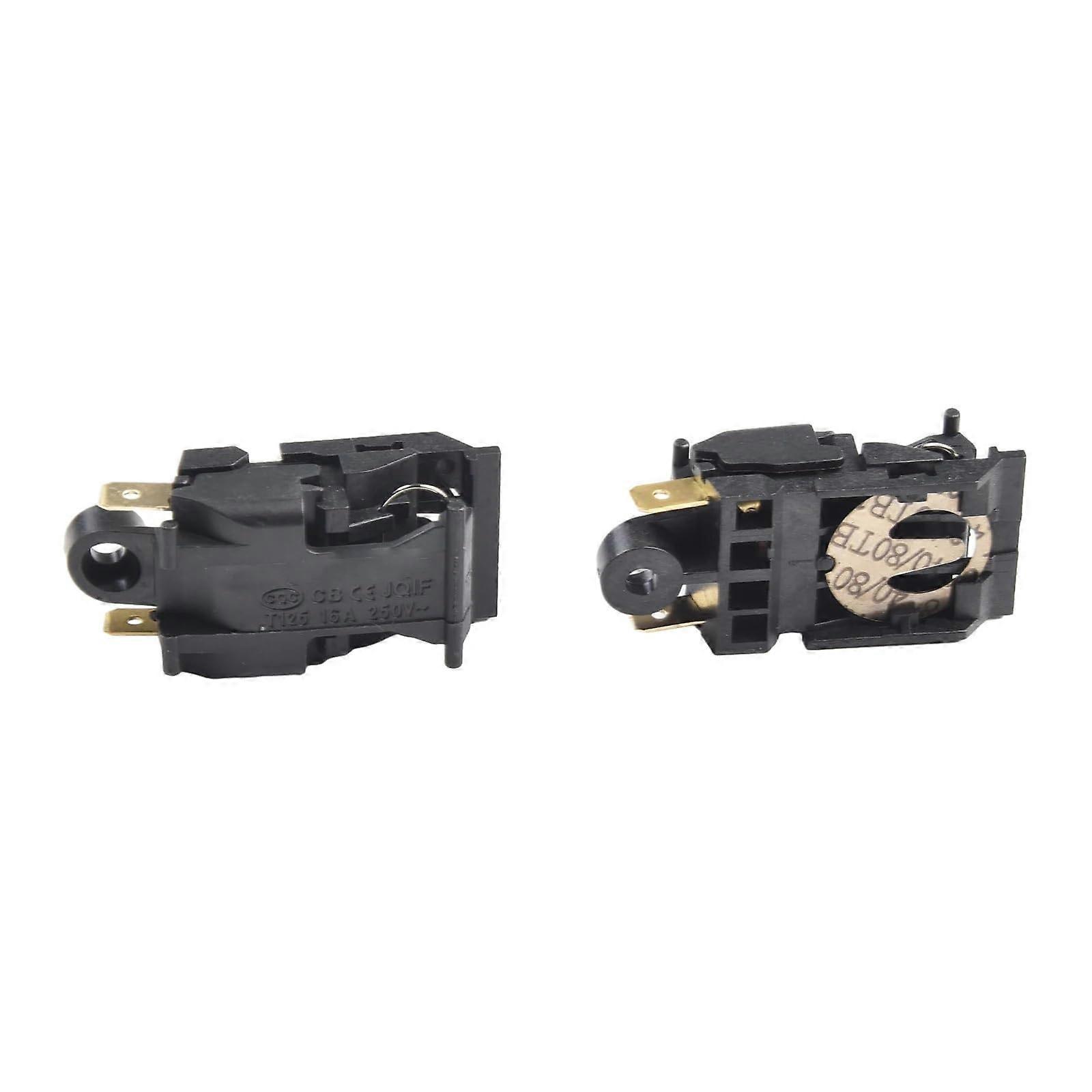 Kettle Switch 16A Power Kettle Thermostat Switches Steams Kitchen Automatic Power Off Switch Tools Pack of 2 Ref: 4112
