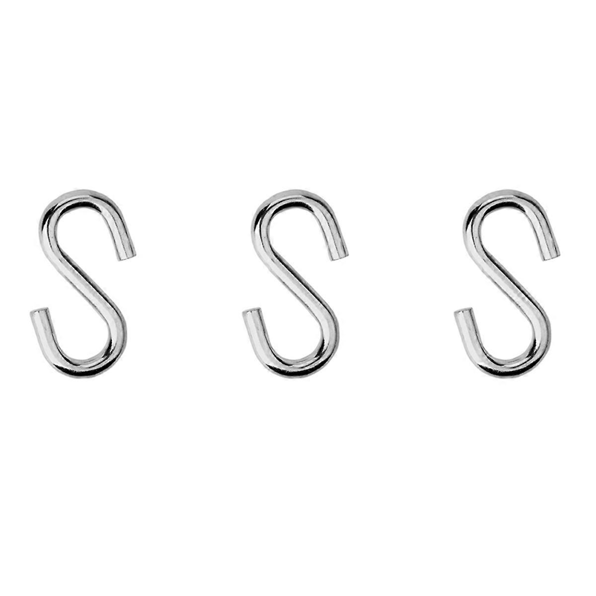 Heavy Duty S Hooks Ultra Thick Hammock Hooks Galvanized , Pack of 2