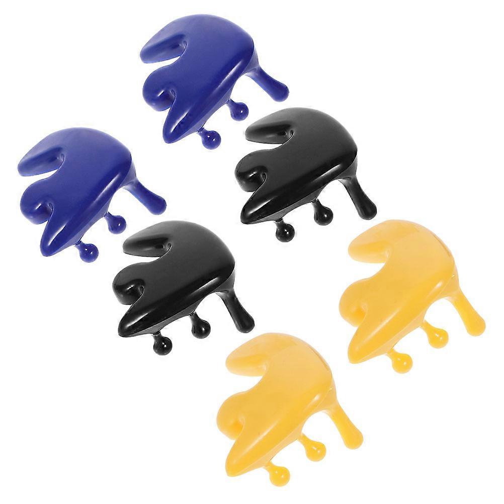 Protective Corner Guards Drop Shape Furniture Corners Safety Protection Blue 6Pcs