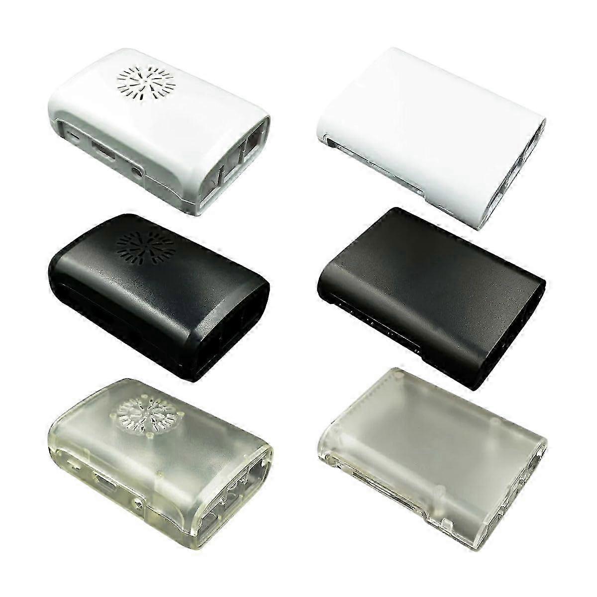 1 pezzo adatto per 3 Model B Plus 2 custodia nera cover shell enclosure box in materiale ABS appena arrivato