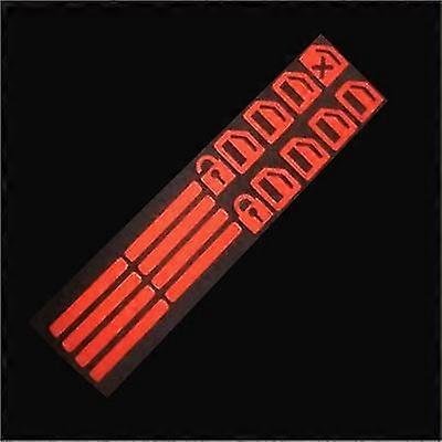 車の窓の発光ステッカーリフタースイッチナイト蛍光デカールインテリアオートアクセサリー