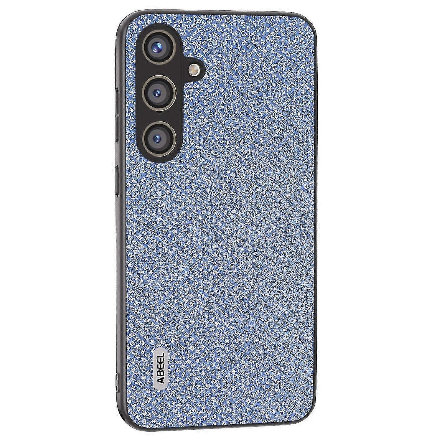 Protective Phone Cover with Rhinestone Texture Leather Back Case for Galaxy S24+