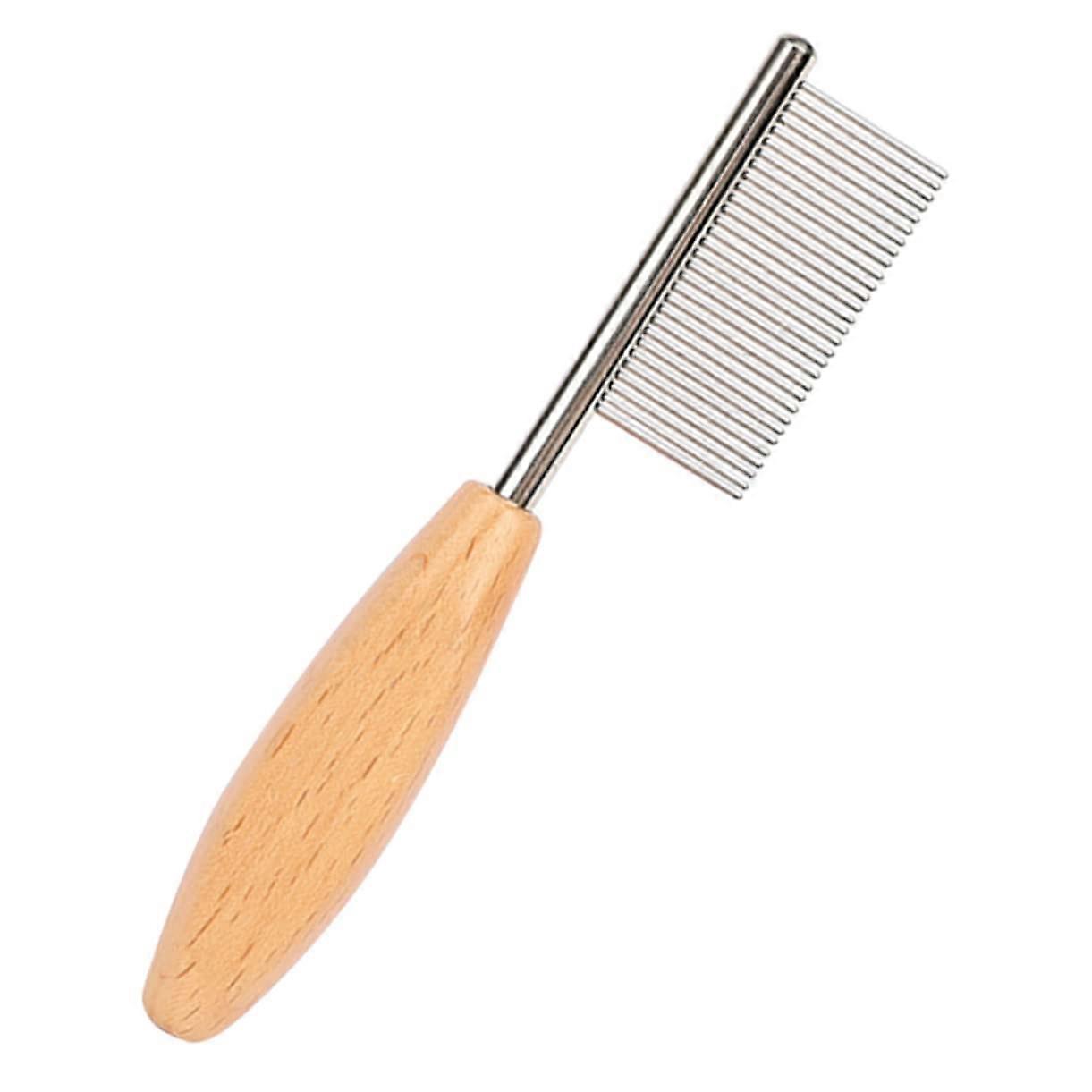 Compact cat hair comb made of material
Portable pet comb for cats to remove dead hair for thorough grooming