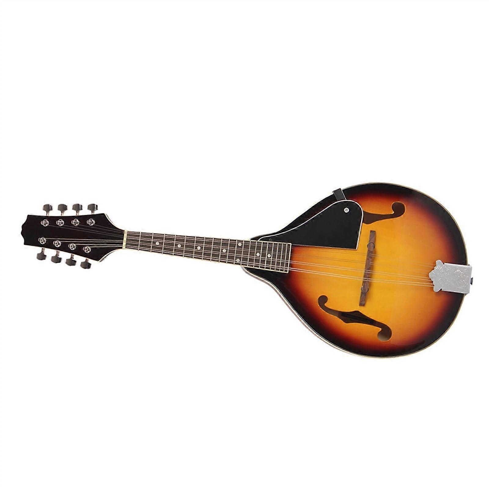 8string Lindenwood Mandolin with Rosewood Fingerboard and Adjustable Steel String Bridge