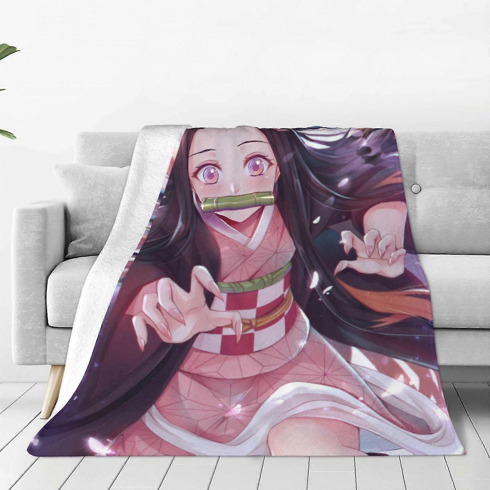 Ultra-Soft Micro Fleece Blanket Throw for All Seasons, Lightweight for Office, Home, Couch, Bed, and Sofa