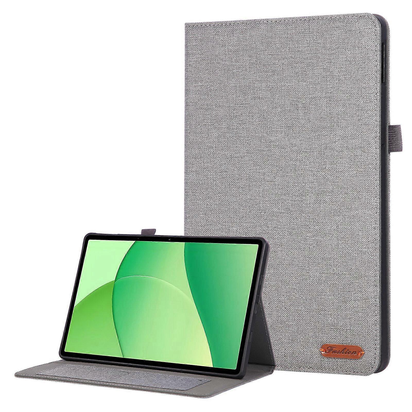 Fabric Texture Horizontal Flip Leather Tablet Case