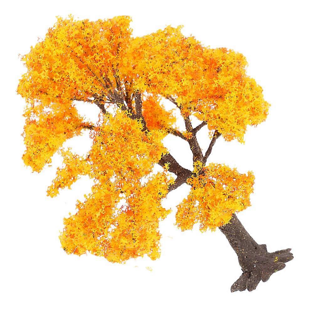 Railroad Scenery Tiny Tree Model Wire Tree Micro Landscape Decoration Hobbyists 3.9×3.1×3.0in Iron Wire 1Pack