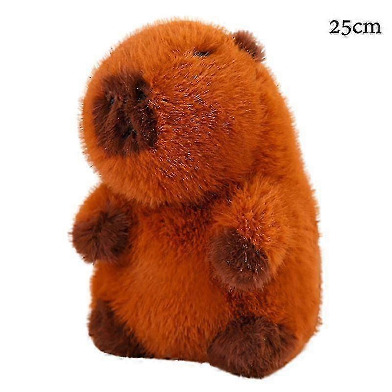 Capybara Plush Stuffed Animal Soft Fluffy Throw Pillow