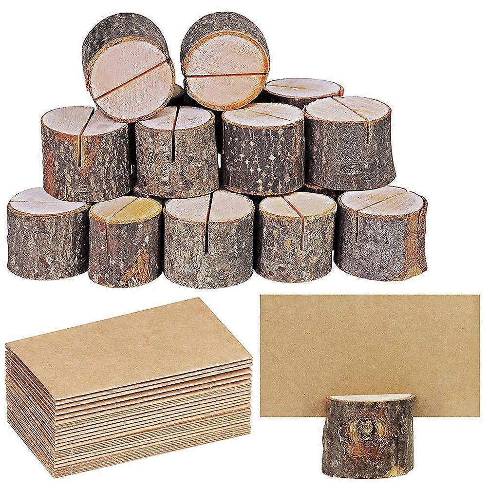 Beige Synthetic Material Note Holder for Decoration Wedding Party Menu Photo 1 Set