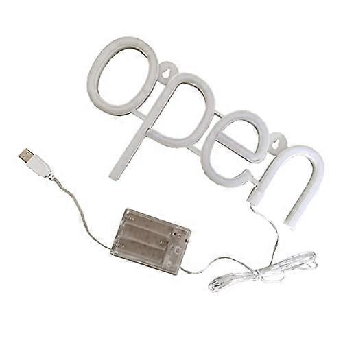 LED Open Neon Sign Brightness Waterproof Mini Neon Open Sign for Rechargeable Batteries