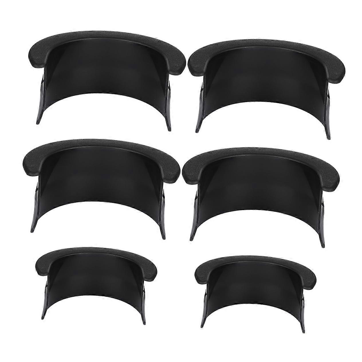 pool table pocket erts, black ABS