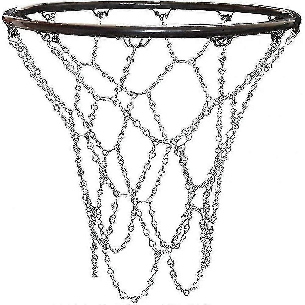 Outdoor Basketball Net, Replacement Basketball Net, Outdoor Basketball Net, Metal Basketball Net, Standard Durable Galvanized