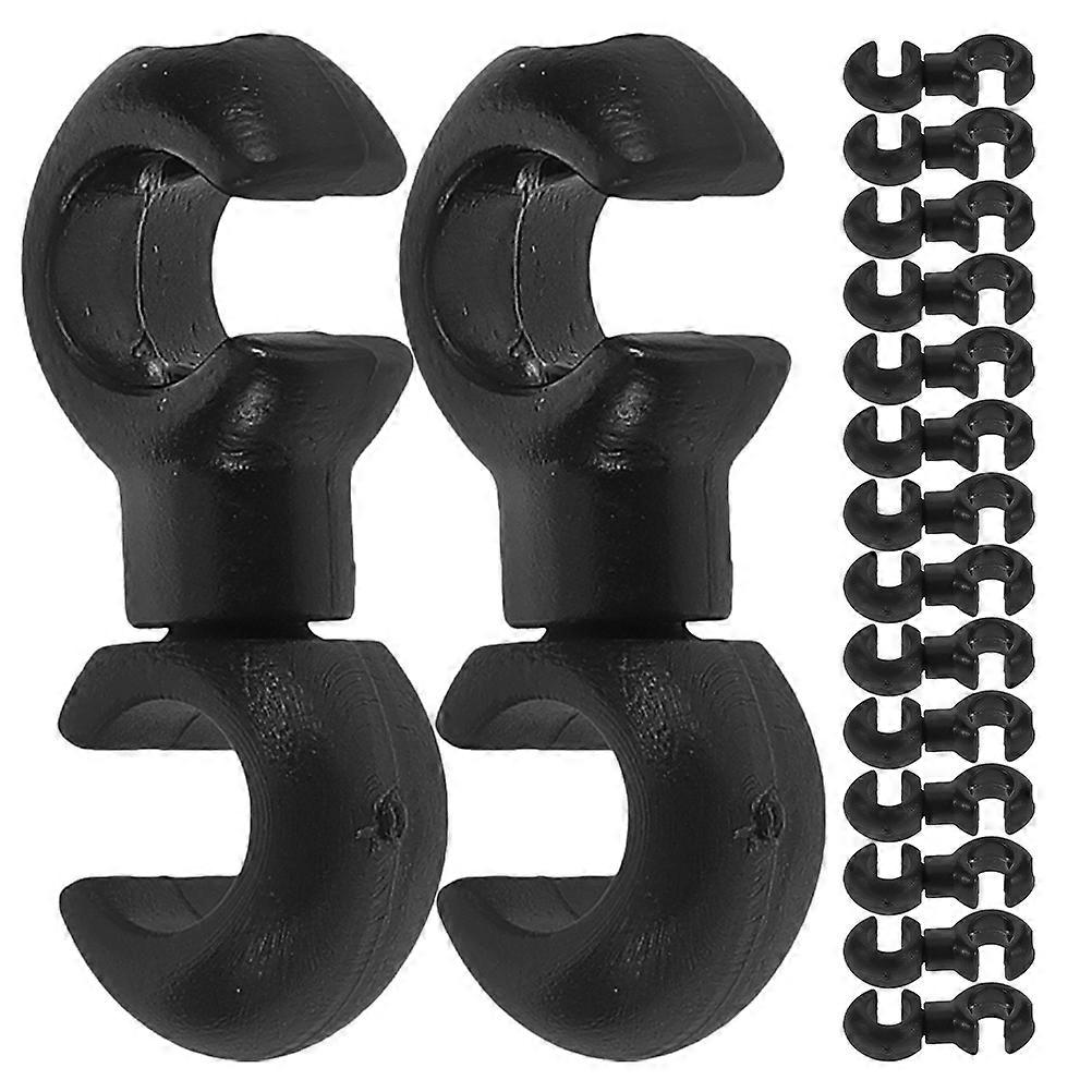 Bicycle Cable Clips Bike Cable Clasps for Brake Shift Line 50Pcs Pack