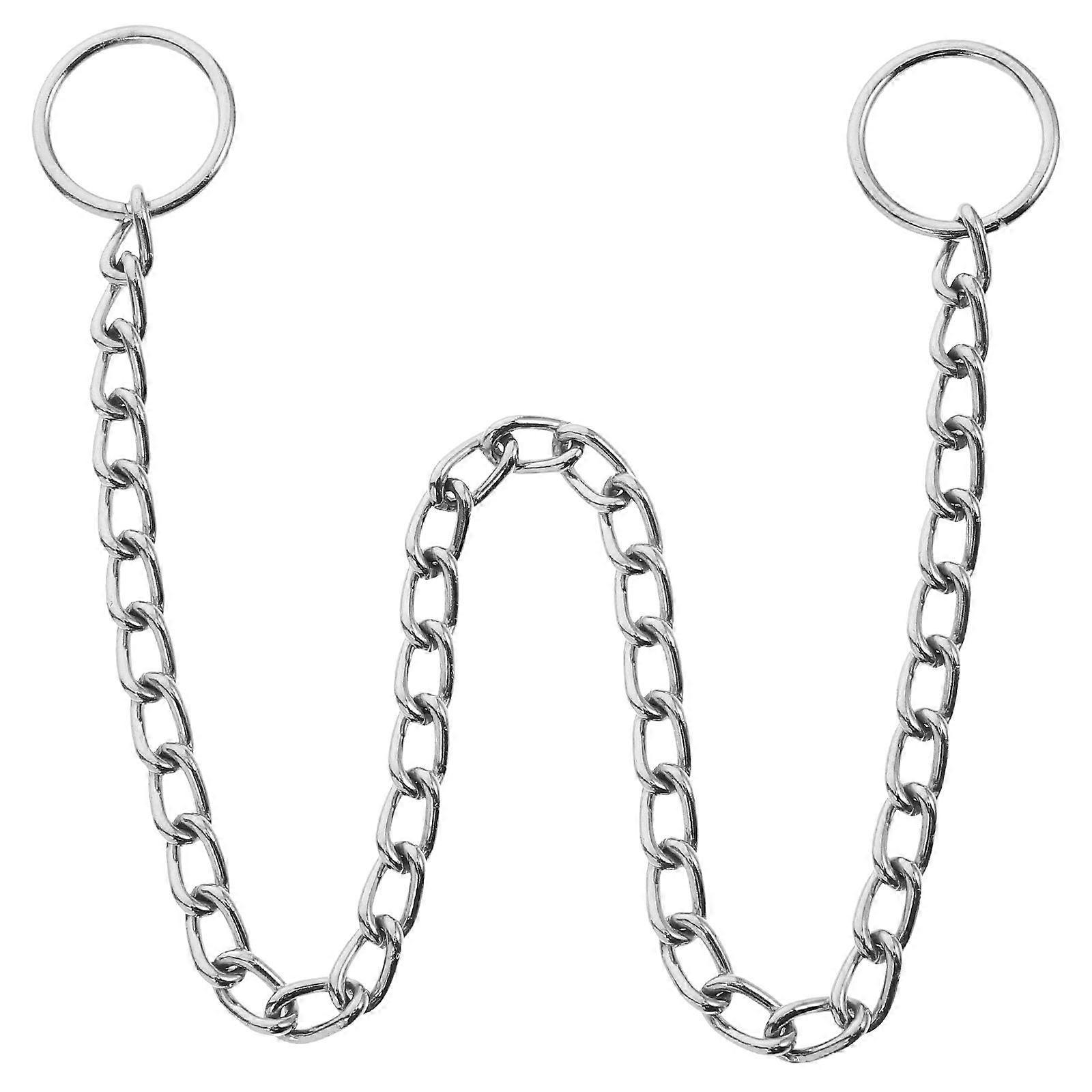 Adjustable Dog Chain Collar Lightweight Pet Chain Metal Dog Collar For Small Dogs Stylish Pet Neck Chain Decorative Neck Chain