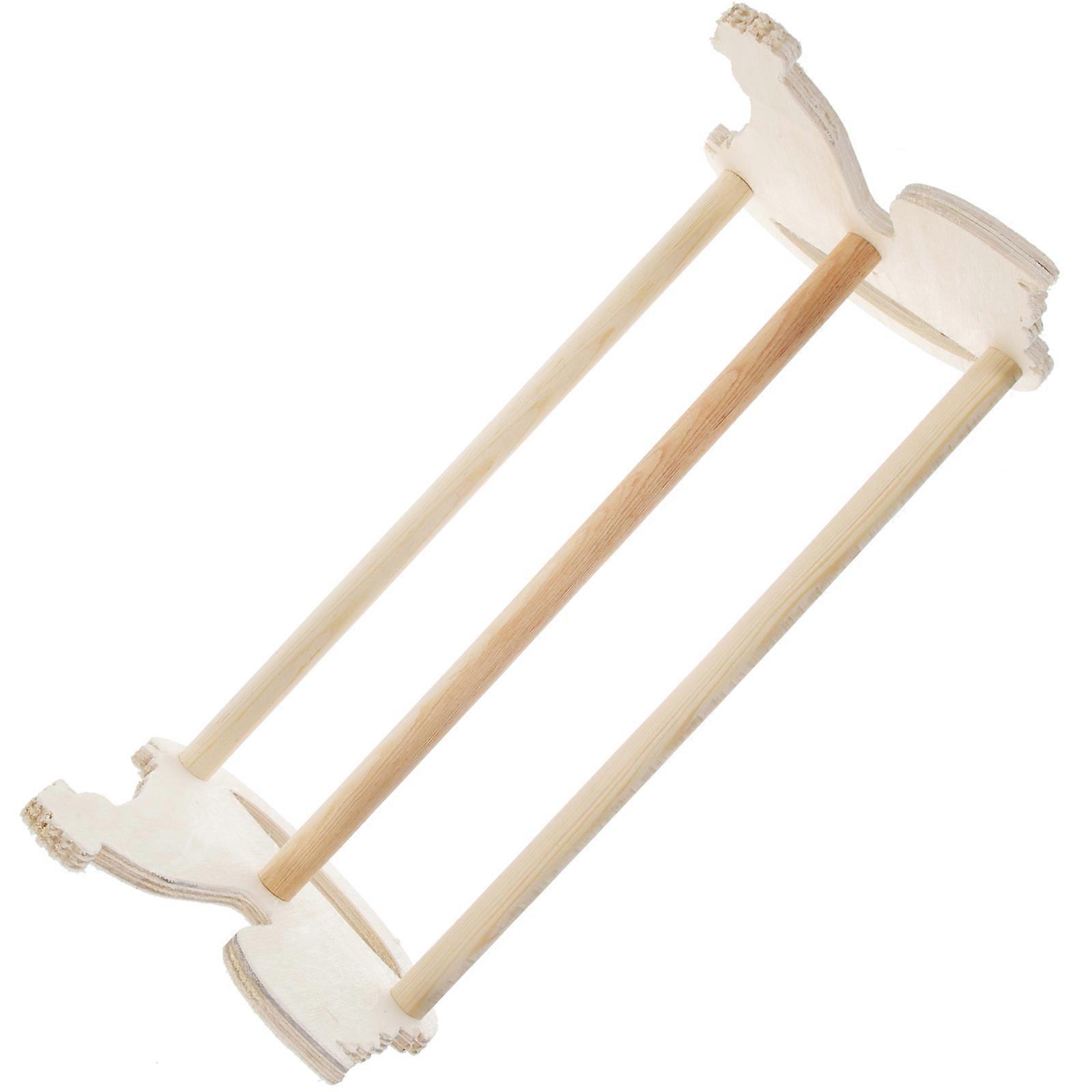 Beige Plastic Chicken Stand for Pet Use with Excellent Texture and Strong Durability 38.1cm