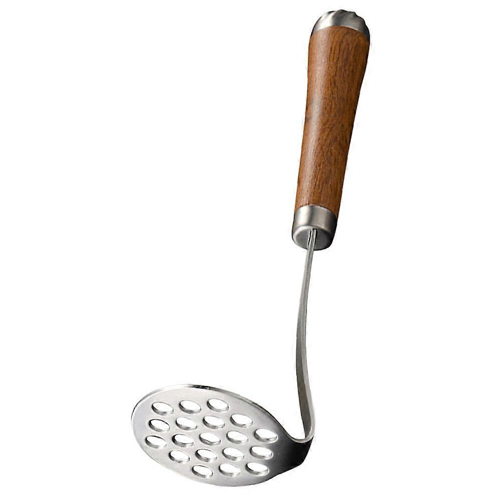 Stainless Steel Potato Masher for Kitchen Use Easy to Clean and Comfortable Grip 4.5 inches
