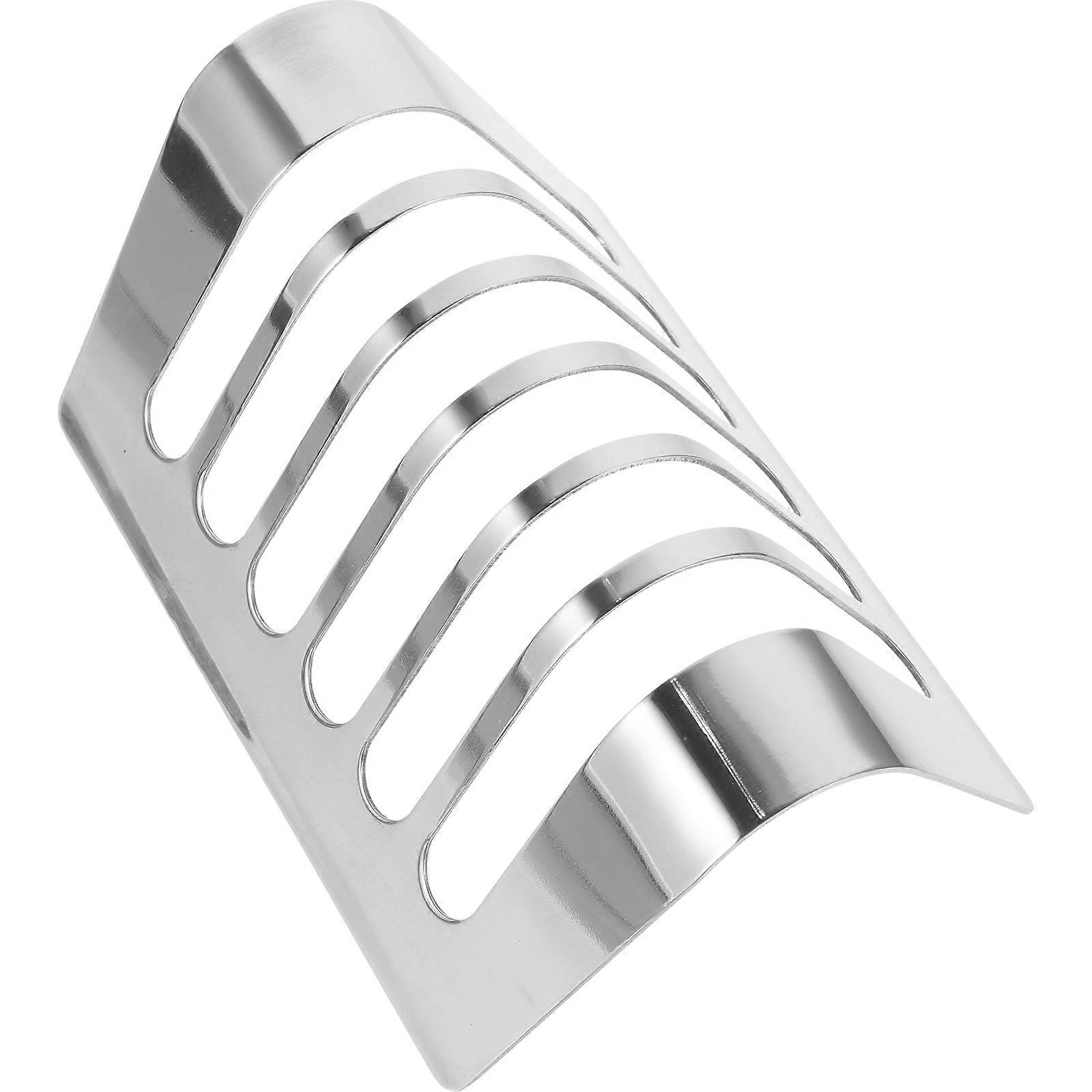 Stainless Steel Toast Rack for Storage Design with Stability and Durability 7 inch