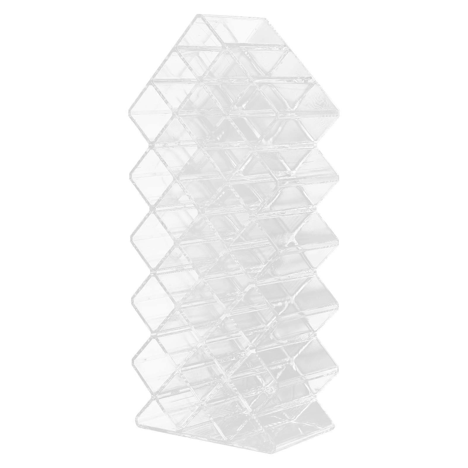 Makeup Tool Storage Rack Fish Type Multi Grid Cosmetics Organizer For Lipsticks Cosmetics Tools Home Use 25 5X11 7X6 5CM 1Pcs