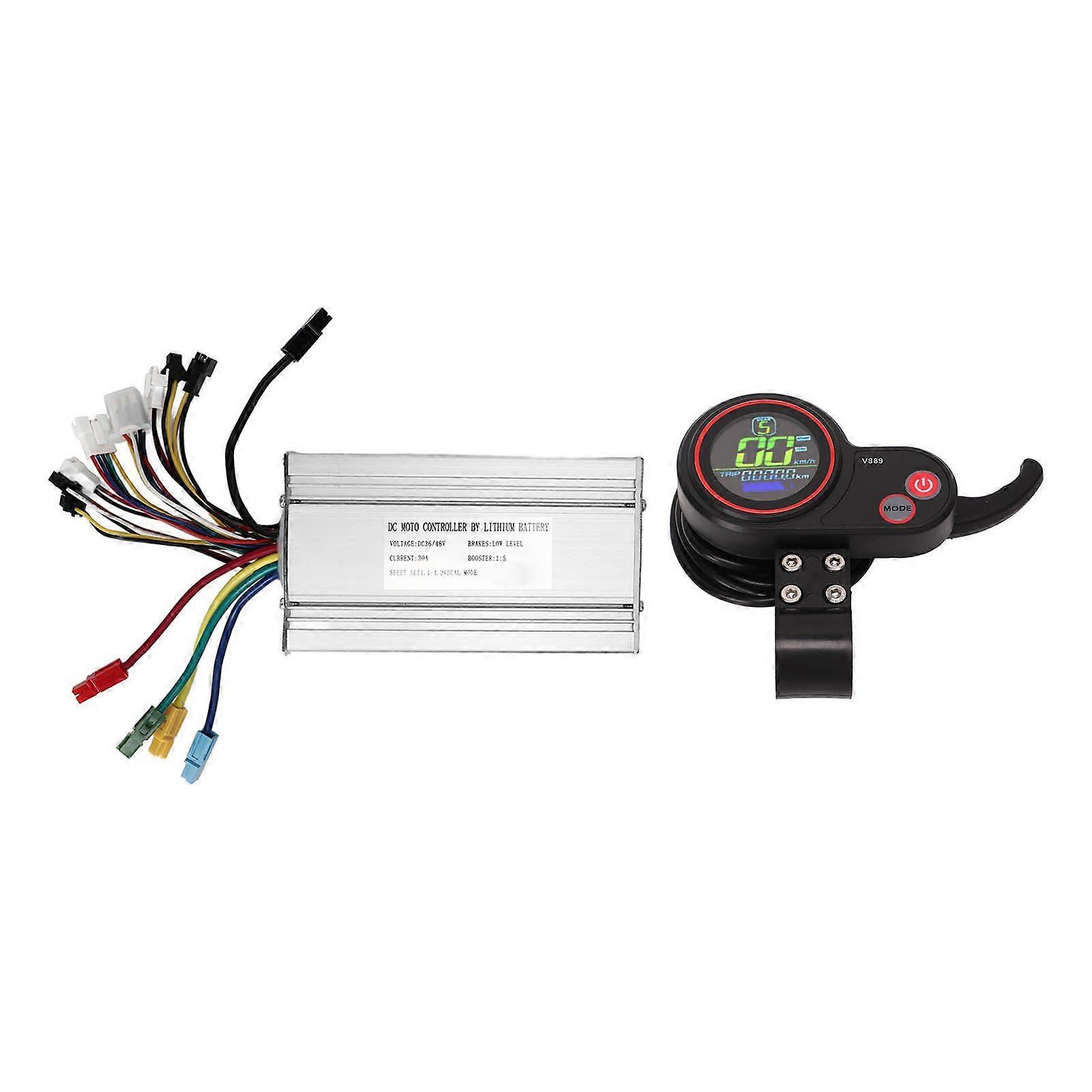 DC Brushless Motor Controller mit LCD-Farbdisplay Panel-Halter für Elektrofahrrad 36V 48V 30A