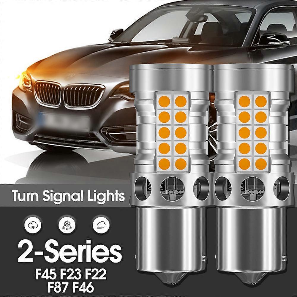 Canbus LED Turn Signal Light Lamp 2pcs Accessories For BMW 2-Series F45 F23 F22 F87 F46 2012 2013 2014 2015 2016 2017 2018