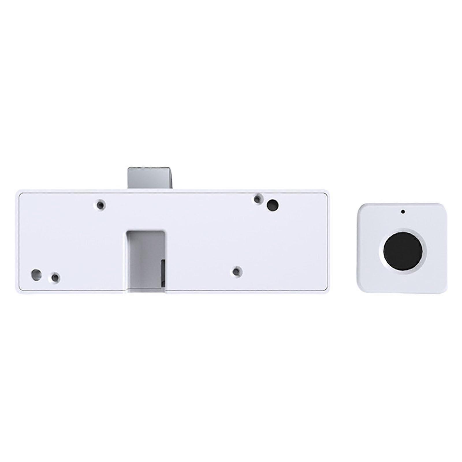 Practical Wooden Furniture Lock Fingerprint Cabinet Lock with Automatic Locking and Emergency Morse Code Unlocking