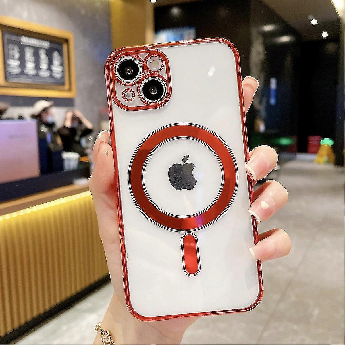 Clear Magnetic Phone Case for iPhone 11 with MagSafe