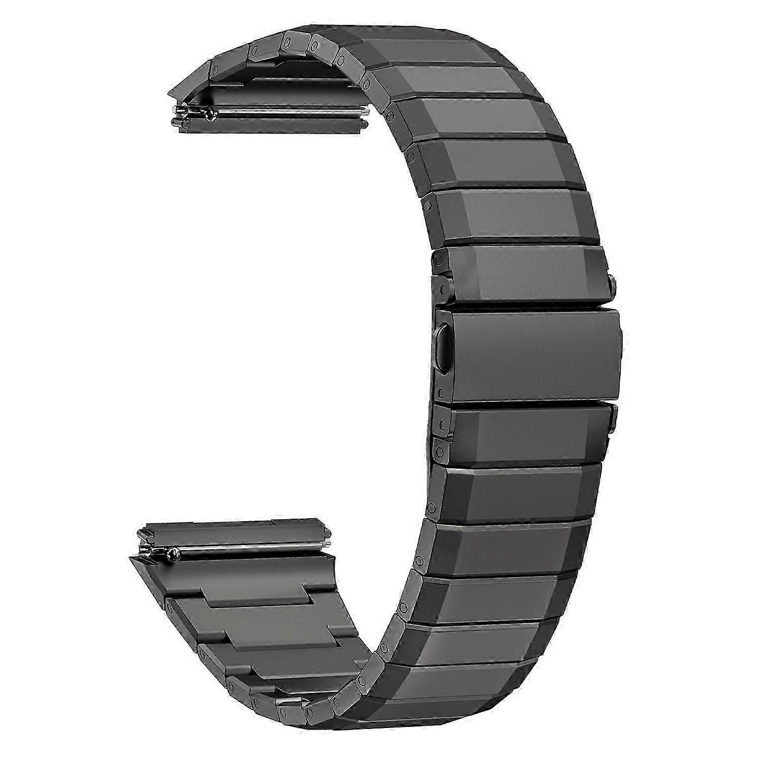 Huawei GT5 Pro 46mm Watch Band Titanium Alloy Strap with Bamboo Design