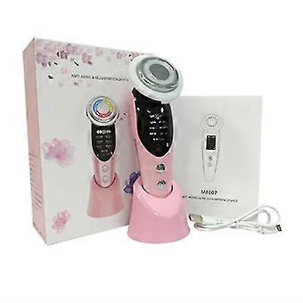 7 In 1 Face Lift Geräte Rf Mikrostrom Haut Verjüngung Gesichtsmassager Lichttherapie Anti Aging Falten Schönheit Apparat