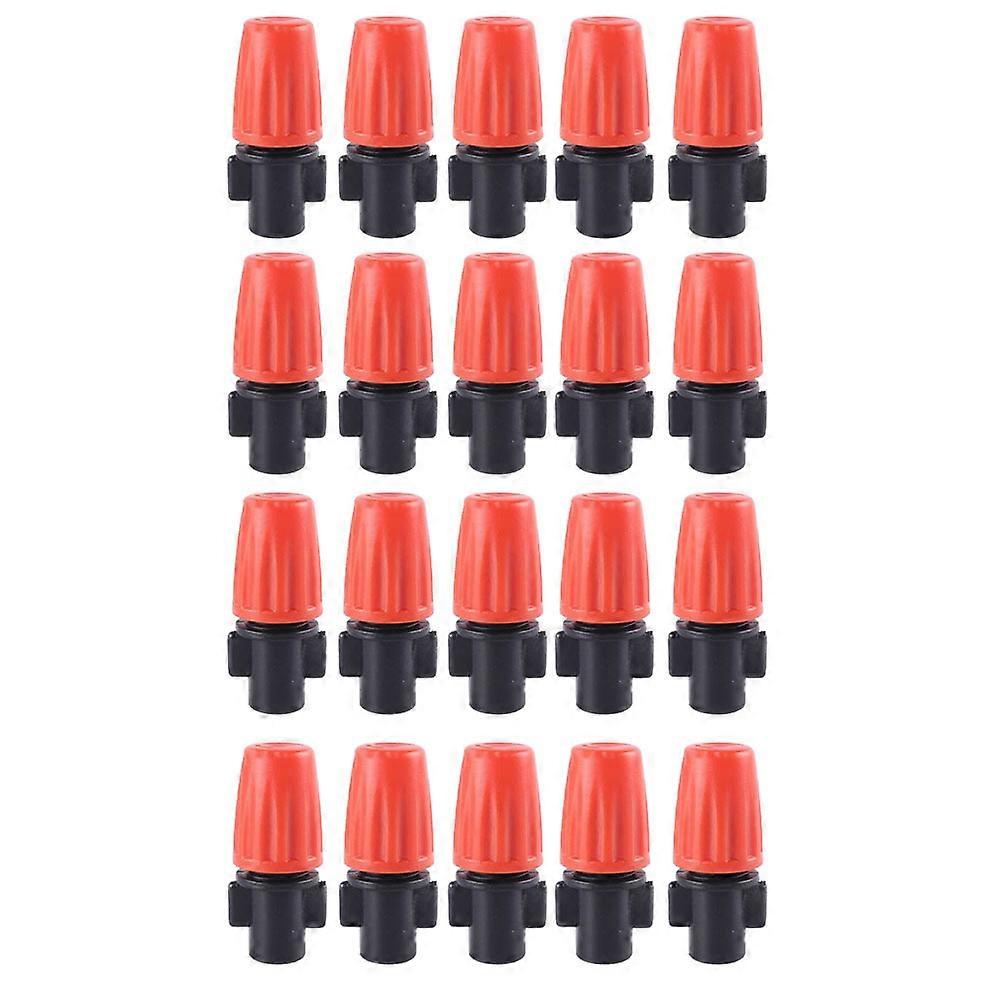 50pcs Adjustable Garden Sprinklers Durable Watering Nozzles for Automatic Plant Care Lightweight Practical Irrigation for Lawns Greenhouses