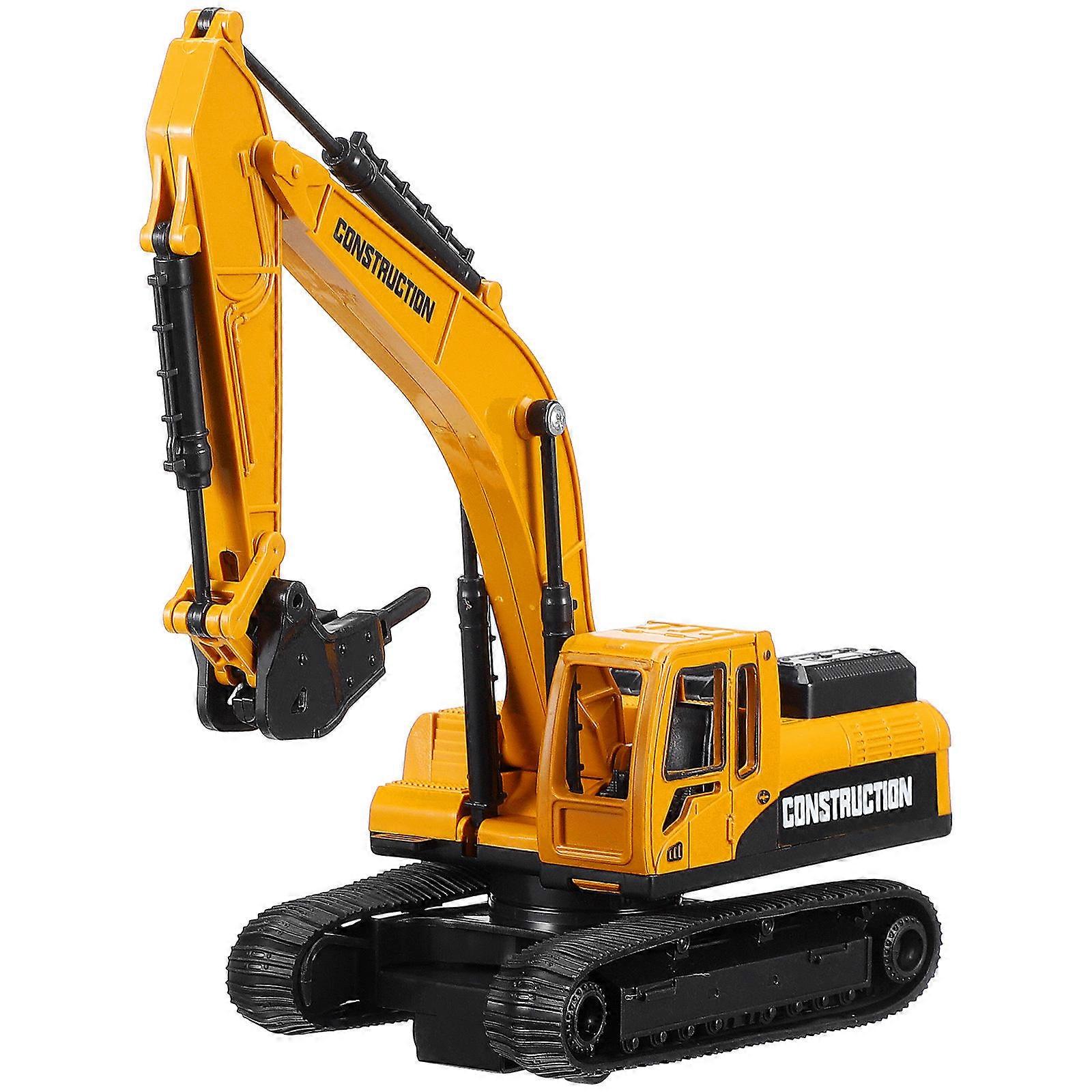 Plastic Excavator Inertia Action Model for Enhancing Creativity, Imagination, and Cognitive Skills – Realistic Design for Playtime Fun