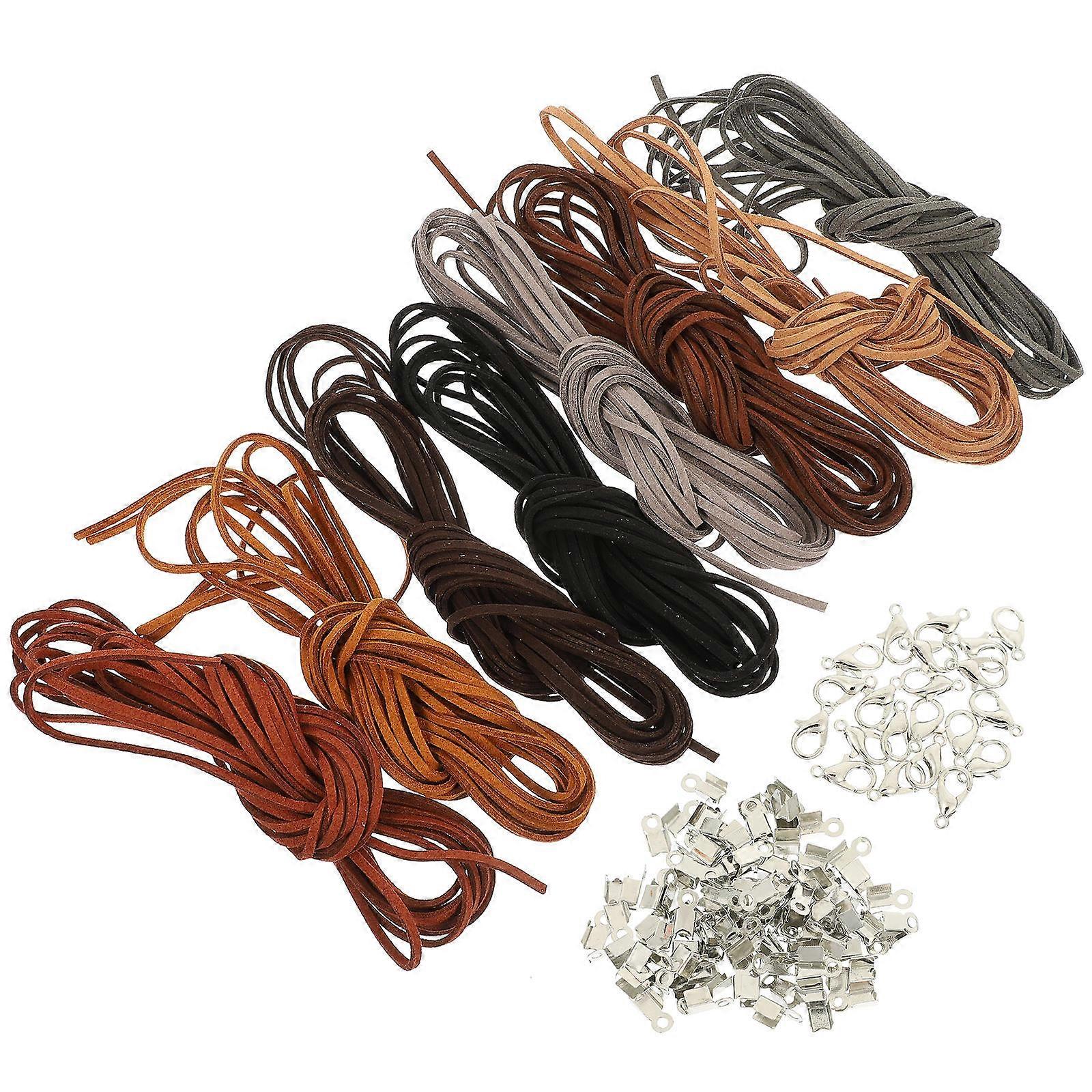 DIY Necklace and Bracelet Cords Made from Premium Synthetic Material in Assorted Colors for Jewelry Making
