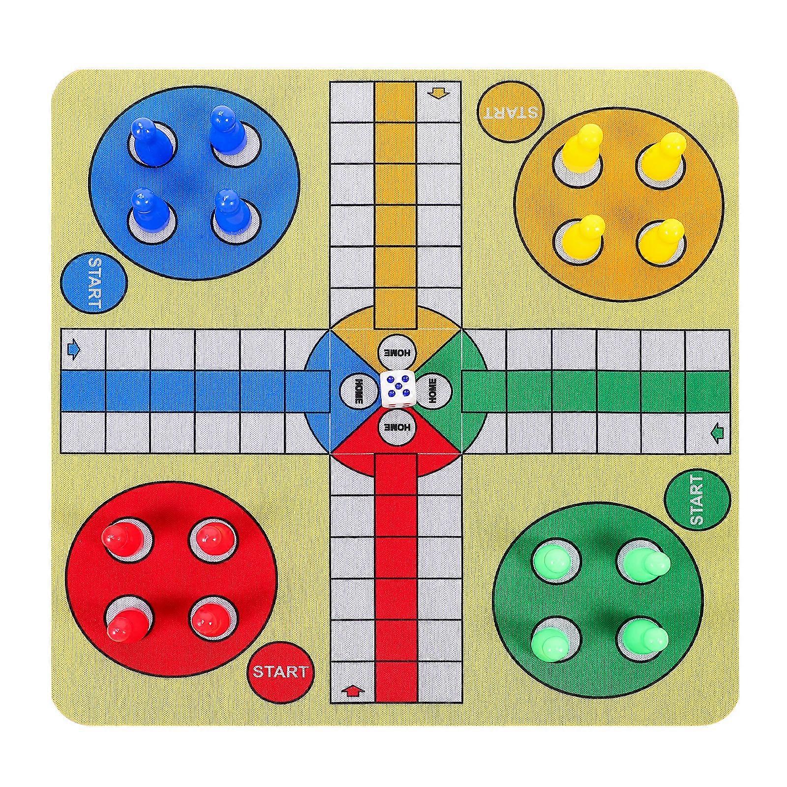 It looks like you're referring to a product listing or title for a **"1 Set Flying Chess Set Interactive Board Game Mat for Travel, Parties, Safe and