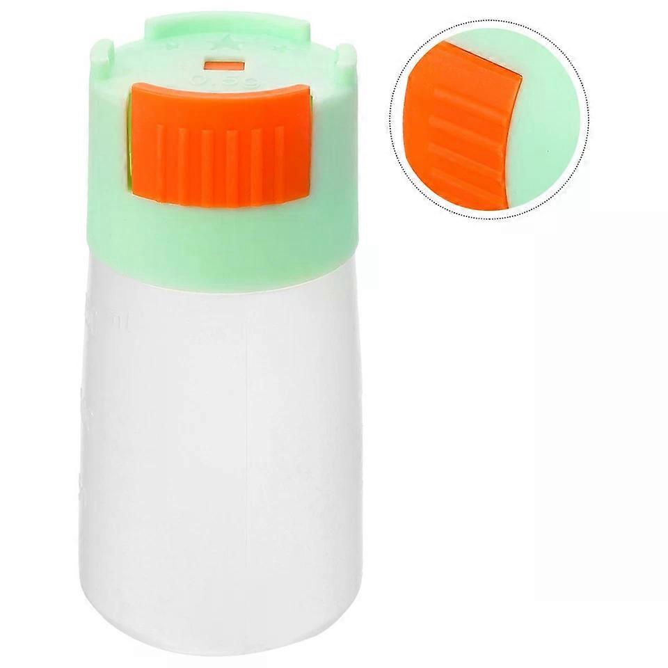 Metering Fish Feeding Bottle, Fish Tank Feeder Container, 11.5x5.5x5.5cm