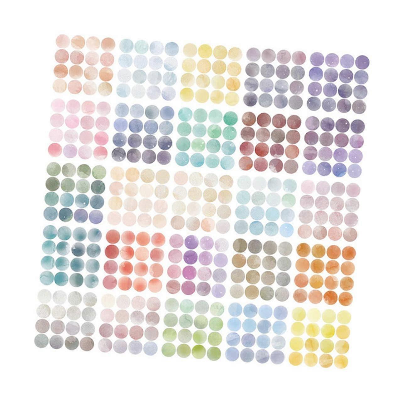 circular dot labels, Japanese paper, 25 sheets*2