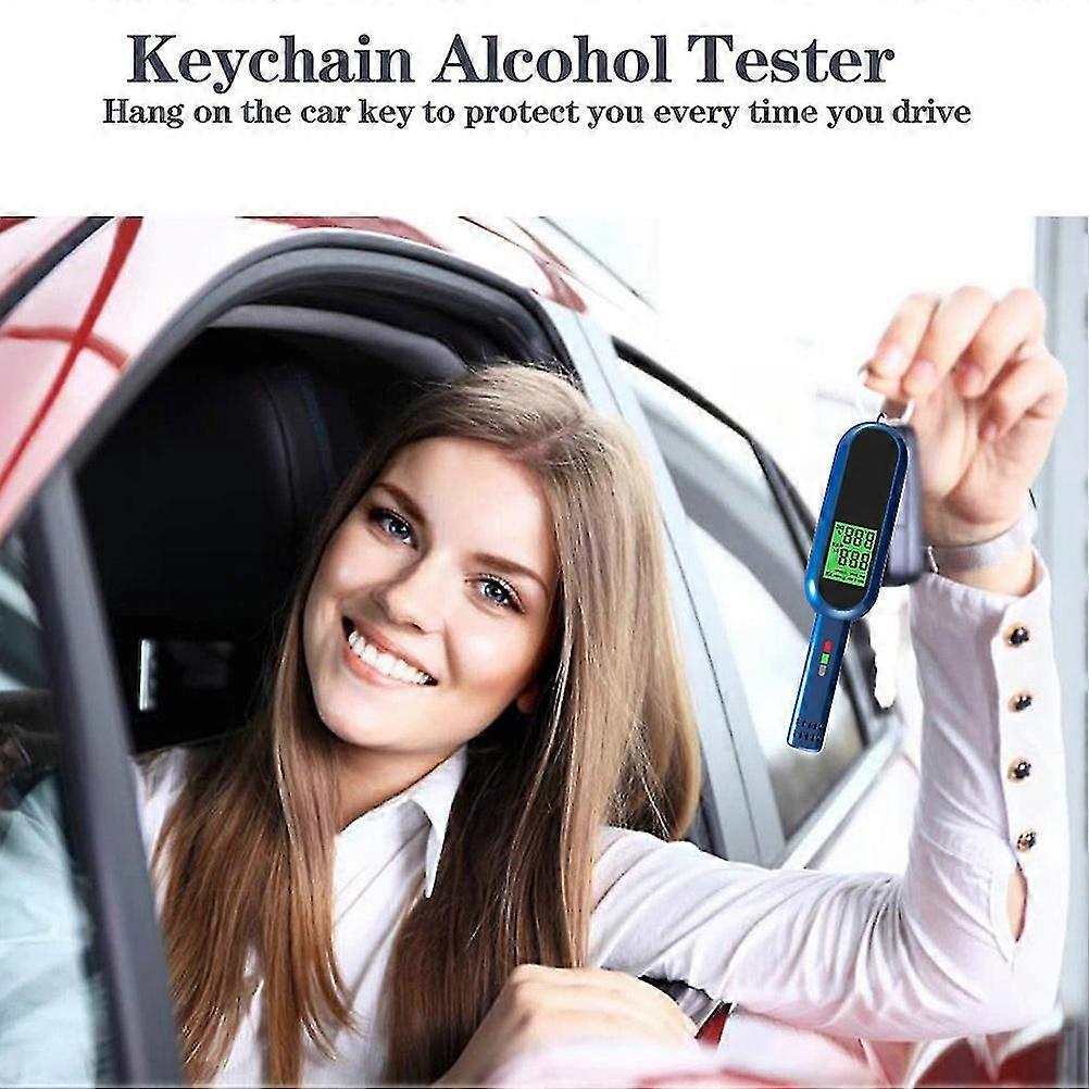 High Precision Alcohol Meter Analyzer Portable Indicator Light Alcohol Tester Drunk Driving Analyzer